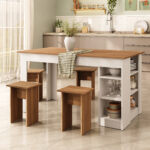 Mesa Comedor Desayunador 4 Sillas - Imagen 2