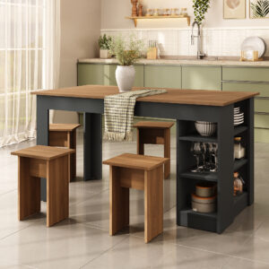 Mesa Comedor Desayunador 4 Sillas