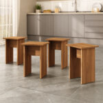 Mesa Comedor Desayunador 4 Sillas - Imagen 3