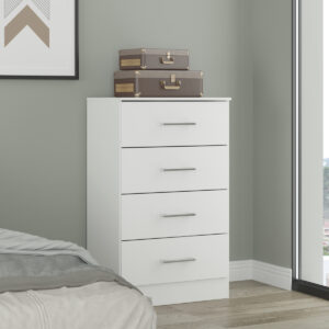 Comoda Cajonera 4 Cajones Dormitorio Guarda Ropa