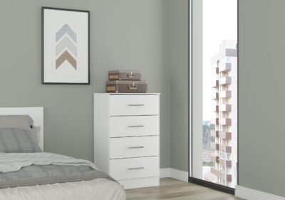 Comoda Cajonera 4 Cajones Dormitorio Guarda Ropa