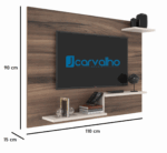 Panel Aereo De Tv 43 Rack Modular Con Estantes - Imagen 2