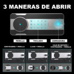 Caja Fuerte Electrónica Digital Cofre Fort - Gran Tamaño - Imagen 2
