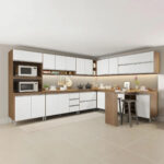 Mueble Bajo Mesada De Cocina Aparador Alacena 2 Puertas - Imagen 4