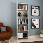 Biblioteca Estantería Rack 5 Estantes Organizador Multiuso - Imagen 1