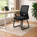Silla De Escritorio Fija Con Mesh Ergonómica - Imagen 1