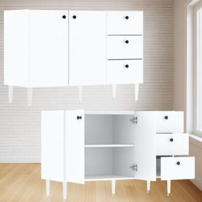 Mueble Bajo Mesada Cocina Armario Aparador Para Bacha Pileta