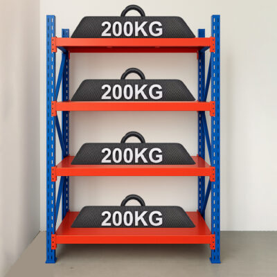 Estantería Metálica C/tornillos 4 Niveles 2x1.5x0.6m 800 Kg