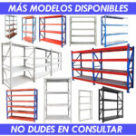 Estantería Metálica C/tornillos 4 Niveles 2x1.5x0.6m 800 Kg - Imagen 4