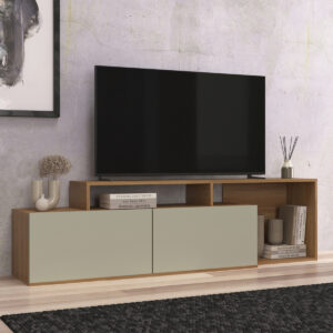 Rack De Tv Hasta 60 Pulgadas Con Puertas Y Particiones