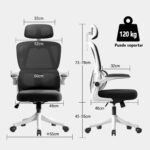 Silla De Escritorio Ergonómica Reclinable Ejecutiva Oficina - Imagen 10