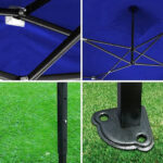 Gazebo Exterior Plegable Reforzado Impermeable 3x3 Autoarmable - Imagen 6