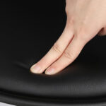 Taburete Con Altura Regulable Con Respaldo Silla Alta De Bar - Imagen 4