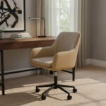 Silla De Oficina Y Hogar Sillón De Escritorio Pc Con Ruedas - Imagen 1