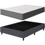 Sommier 2 Plazas Base Box Colchón Espuma Altura 17 Cm - Imagen 2