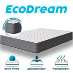 Sommier 2 Plazas Base Box Colchón Espuma Altura 17 Cm - Imagen 6