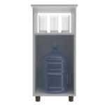 Mueble Auxiliar De Cocina Aparador Multiuso Encimera - Imagen 4