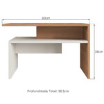 Mesa De Centro De Madera Living Sala De Estar Mesa Ratona - Imagen 3