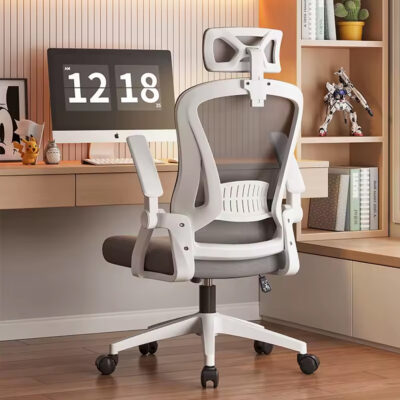 Silla Ejecutiva Ergonómica Con Apoyacabeza y Tela Mesh