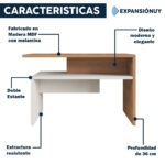 Mesa De Centro De Madera Living Sala De Estar Mesa Ratona - Imagen 3