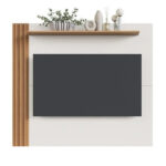 Panel Para Tv Hasta 55 Pulgadas Con Estante - Imagen 2