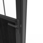 Puerta Interior Vidrio Templado y Marco 99 x 208 cm 1 Panel - Imagen 3