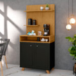 Mueble Aparador De Cafe Recibidor Buffet Coffee 2 Puertas - Imagen 1