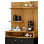 Mueble Aparador De Cafe Recibidor Buffet Coffee 2 Puertas - Imagen 4