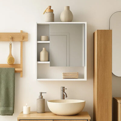 Botiquín De Baño Con Espejo