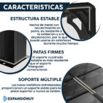 Pérgola Exterior En Aluminio Estructura 3x3 Hogar Jardín - Imagen 3