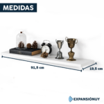 Repisa Estante Flotante Aereo Mensula Invisible 91cm Pack X3 - Imagen 2