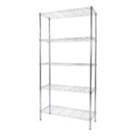 Estantería Metálica Cromada 200kg Por Estante 180x90x35 Cm - Imagen 3