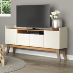 Rack De Tv Hasta 70 Pulgadas Con Puertas Y Estantes - Imagen 1