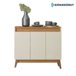 Aparador Armario Mueble Multiuso 3 Puertas Living Comedor - Imagen 3