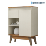 Aparador Armario Mueble Multiuso 1 Puerta 1 Cajón Living - Imagen 3