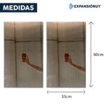 Espejos Autoadhesivos X2 Vidrio Rectangular Hogar 60x35 Cm - Imagen 2