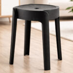 Banco Apilable De Interior Exterior Plastico Reforzado 140kg - Imagen 1