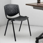 Silla De Diálogo Fija Apilable Oficina Escritorio - Imagen 1