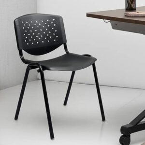 Silla De Diálogo Fija Apilable Oficina Escritorio