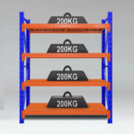 Estanteria Rack Metalico Fácil Encastre 2x1.5x0.4m 800kg - Imagen 1