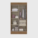 Ropero 2 Puertas Corredizas Con Espejos - Imagen 3