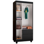 Ropero Armario Placard 3 Puertas 2 Cajones - Imagen 2