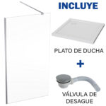 Mampara + Receptáculo + Drenaje - Imagen 2