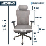 Silla De Oficina Esctritorio Ergonomica Mesh Premium - Imagen 4