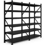 Estantería Rack Metálico Fácil Encastre 6e 2x4x06m 2400 Kg - Imagen 1