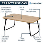 Bandeja Mesa De Patas Plegable Comida En Cama Desayunador - Imagen 2