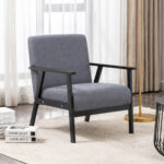 Sillón Sofa 1 Cuerpo Tapizado De Tela Lavable Living Estar - Imagen 1