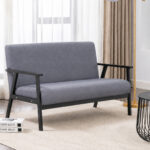 Sillón Sofa 2 Cuerpos Tapizado De Tela Lavable Living Estar - Imagen 1