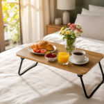 Bandeja Mesa De Patas Plegable Comida En Cama Desayunador - Imagen 1