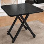 Mesa Plegable Multiuso De Madera Mdf Y Estructura De Hierro - Imagen 1